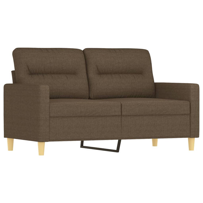 Set canapea perne/perne decorative, 3 piese, maro, textil WALTI