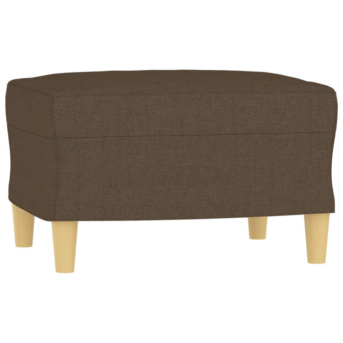 Set canapea perne/perne decorative, 3 piese, maro, textil WALTI