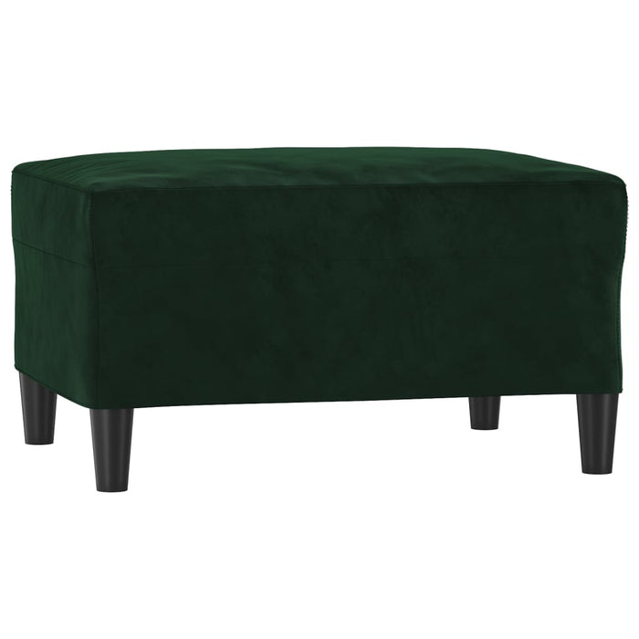 Set canapea perne/perne decorative 3 piese verde închis catifea WALTI