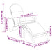 Set mobilier de grădină Adirondack, 3 piese, lemn masiv acacia - WALTI WALTI