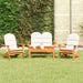Set mobilier de grădină Adirondack, 4 piese, lemn masiv acacia - WALTI WALTI