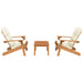 Set mobilier de grădină Adirondack, 3 piese, lemn masiv acacia - WALTI WALTI