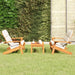Set mobilier de grădină Adirondack, 3 piese, lemn masiv acacia - WALTI WALTI