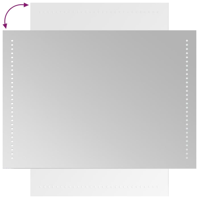 Oglinda de baie cu LED, 50x70 cm WALTI