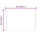 Oglindă de baie cu LED, 60x90 cm - WALTI WALTI