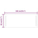 Oglindă de baie cu LED, 40x100 cm - WALTI WALTI