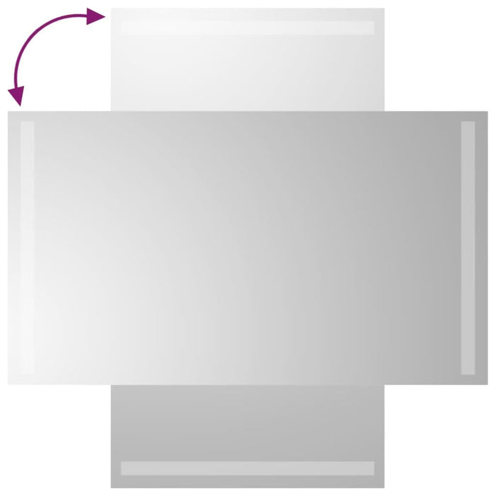 Oglindă de baie cu LED, 40x70 cm - WALTI WALTI