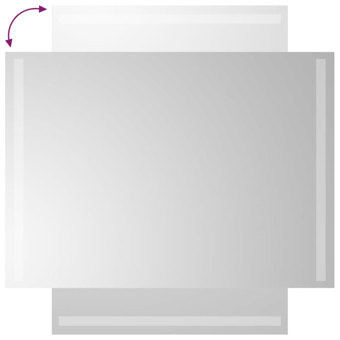 Oglinda de baie cu LED, 50x70 cm - WALTI WALTI