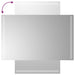 Oglindă de baie cu LED, 50x80 cm - WALTI WALTI