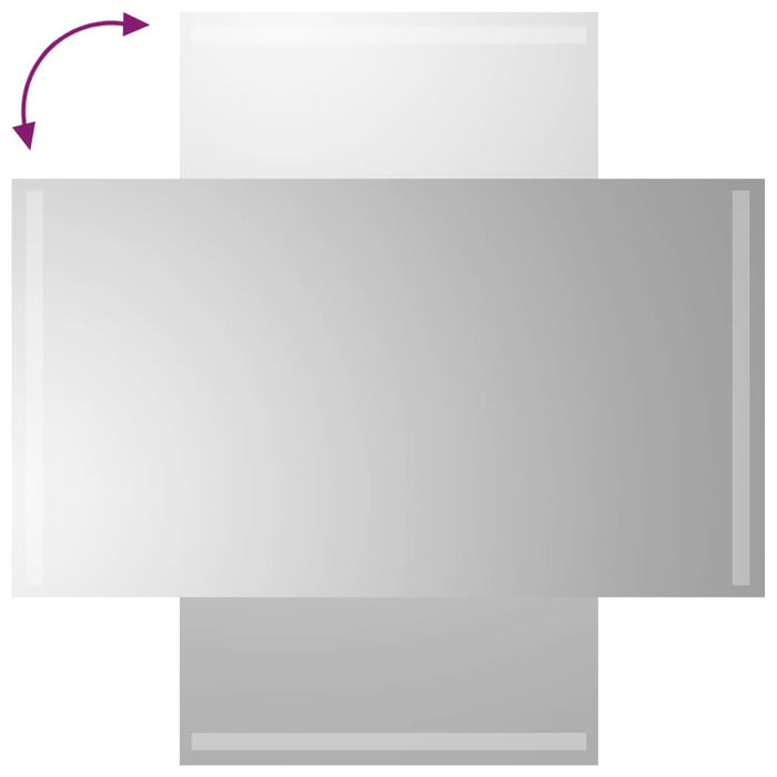 Oglinda de baie cu LED, 50x90 cm - WALTI WALTI