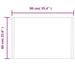 Oglindă de baie cu LED, 60x90 cm - WALTI WALTI