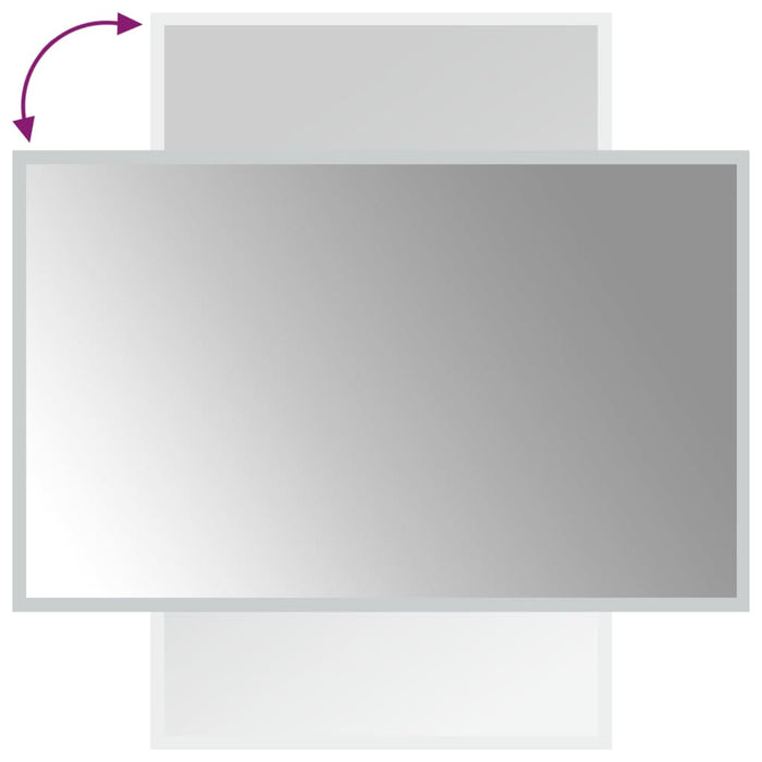 Oglindă de baie cu LED, 50x80 cm - WALTI WALTI