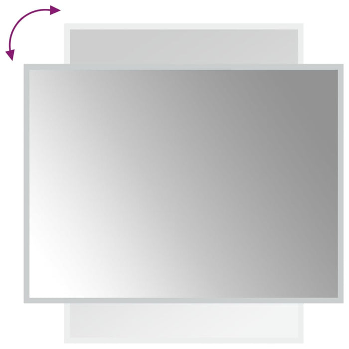 Oglindă de baie cu LED, 60x80 cm - WALTI WALTI