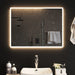 Oglindă de baie cu LED, 60x80 cm - WALTI WALTI