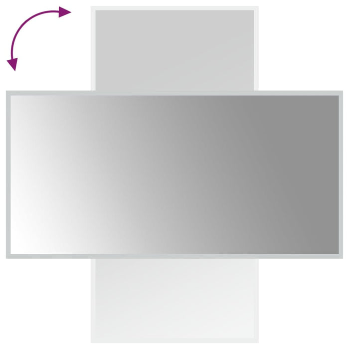 Oglinda de baie cu LED, 50x100 cm WALTI