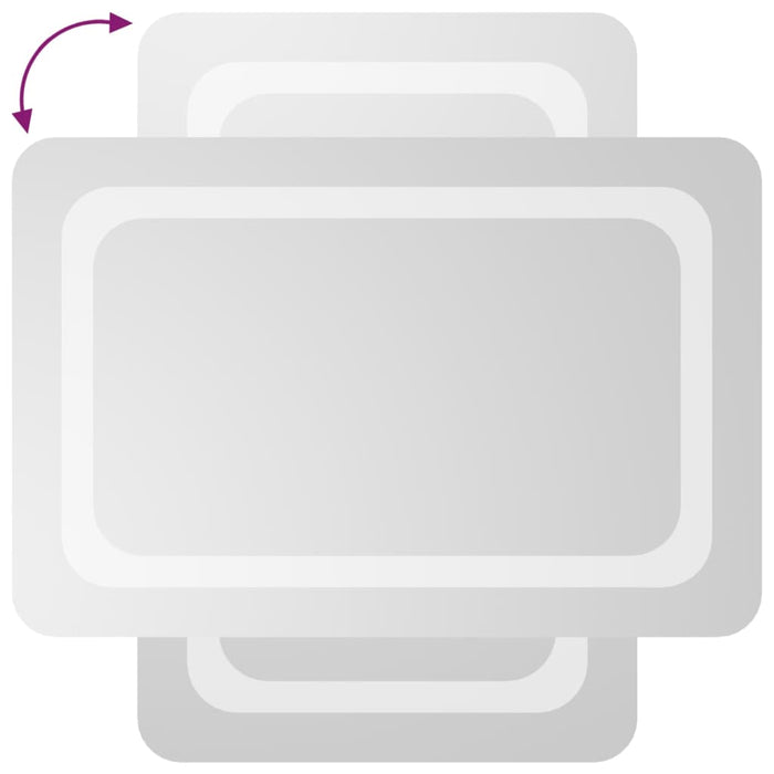 Oglinda de baie cu LED, 40x60 cm - WALTI WALTI