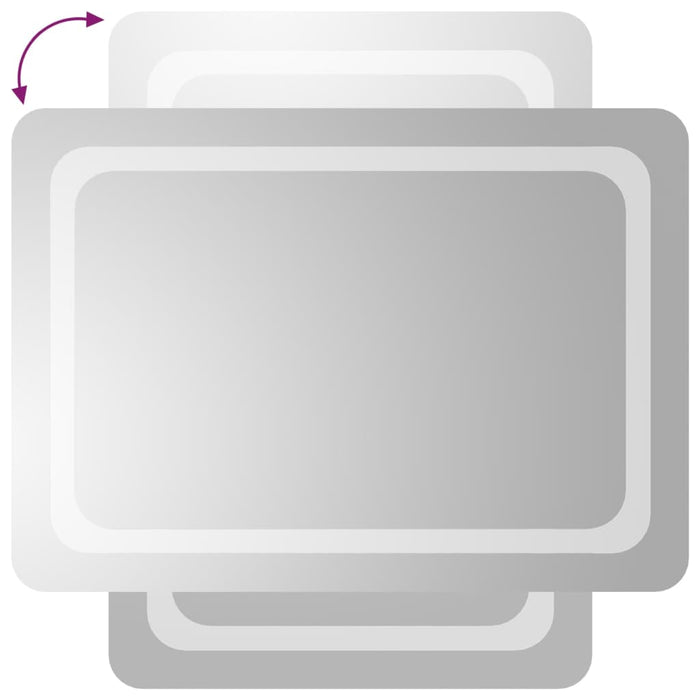 Oglinda de baie cu LED, 50x70 cm - WALTI WALTI
