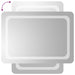 Oglinda de baie cu LED, 50x70 cm - WALTI WALTI