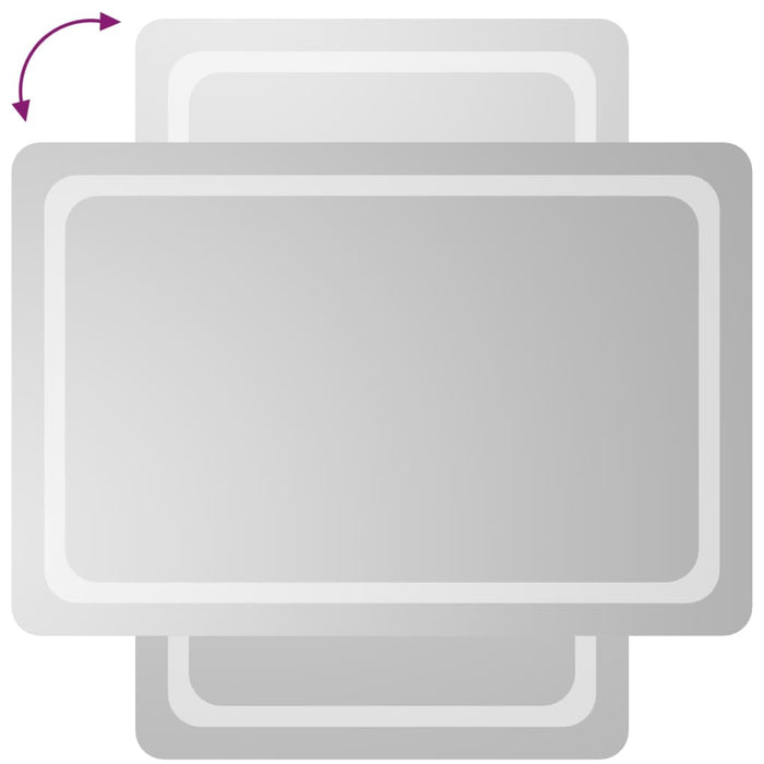 Oglindă de baie cu LED, 60x90 cm - WALTI WALTI