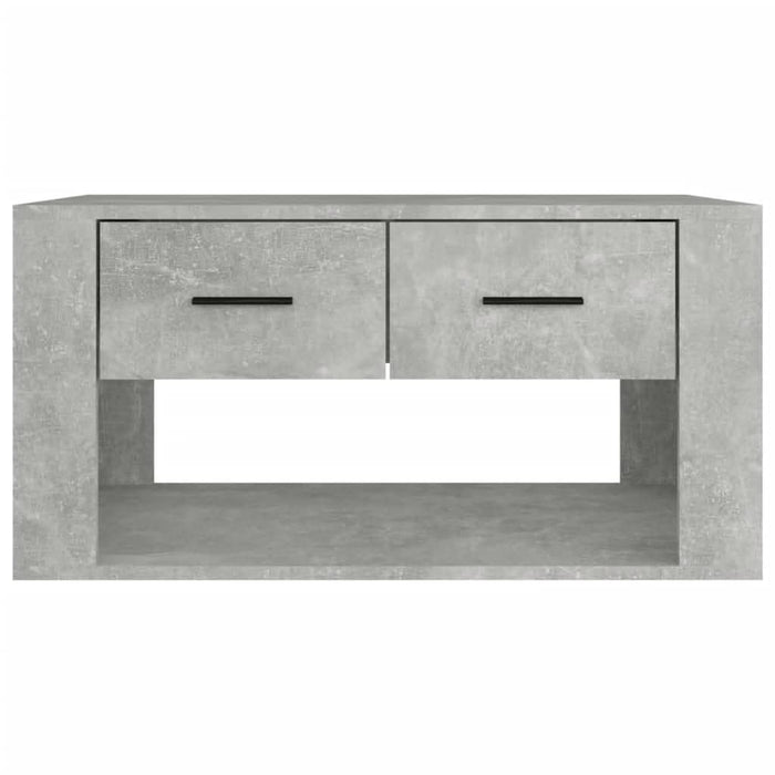 Măsuță de cafea, gri beton, 80x50x40 cm, lemn compozit - WALTI WALTI