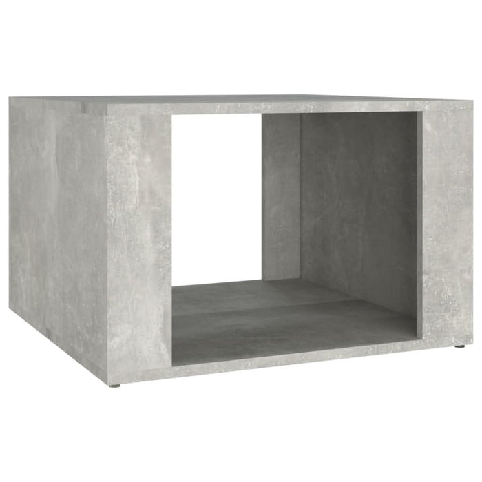 Noptieră, gri beton, 57x55x36 cm, lemn compozit - WALTI WALTI