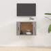 Dulap TV montat pe perete, gri sonoma, 57x34,5x40 cm - WALTI WALTI