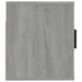 Dulap TV montat pe perete, gri sonoma, 57x34,5x40 cm - WALTI WALTI