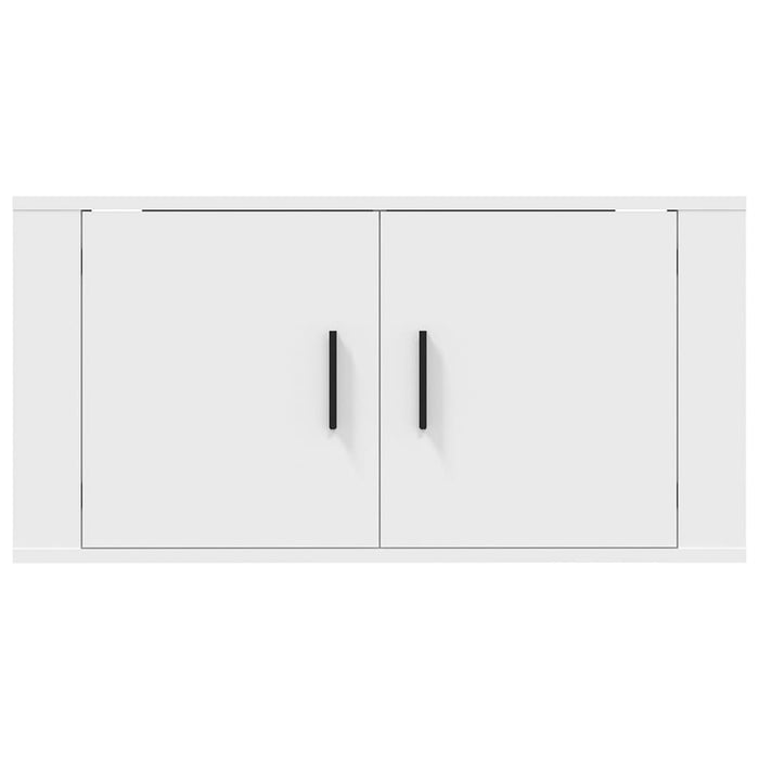 Dulap TV cu montaj pe perete, alb, 80x34,5x40 cm - WALTI WALTI