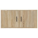 Dulap TV montat pe perete, stejar sonoma, 80x34,5x40 cm - WALTI WALTI