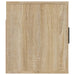 Dulap TV montat pe perete, stejar sonoma, 80x34,5x40 cm - WALTI WALTI