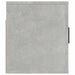Dulap TV montat pe perete, gri beton, 80x34,5x40 cm - WALTI WALTI
