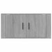 Dulap TV montat pe perete, gri sonoma, 80x34,5x40 cm - WALTI WALTI