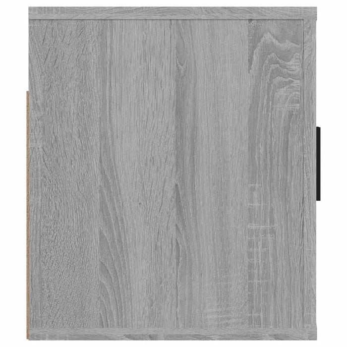 Dulap TV montat pe perete, gri sonoma, 80x34,5x40 cm - WALTI WALTI