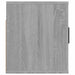Dulap TV montat pe perete, gri sonoma, 80x34,5x40 cm - WALTI WALTI