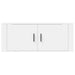 Dulap TV montat pe perete, alb, 100x34,5x40 cm - WALTI WALTI