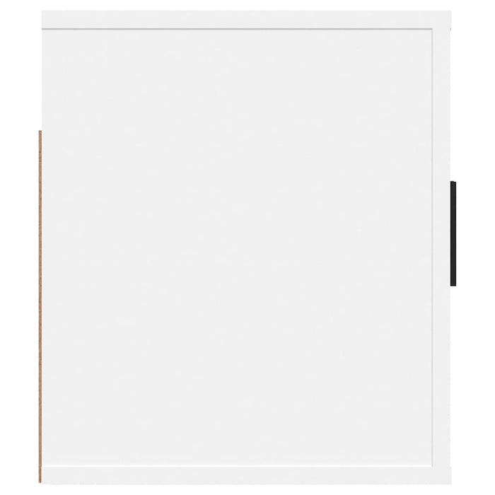 Dulap TV montat pe perete, alb, 100x34,5x40 cm - WALTI WALTI