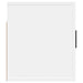 Dulap TV montat pe perete, alb, 100x34,5x40 cm - WALTI WALTI