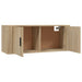 Dulap TV montat pe perete, stejar sonoma, 100x34,5x40 cm - WALTI WALTI