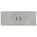 Dulap TV montat pe perete, gri beton, 100x34,5x40 cm - WALTI WALTI