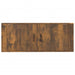 Dulap TV montat pe perete, stejar fumuriu, 100x34,5x40 cm - WALTI WALTI