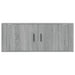 Dulap TV montat pe perete, gri sonoma, 100x34,5x40 cm - WALTI WALTI