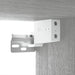 Dulap TV montat pe perete, gri sonoma, 100x34,5x40 cm - WALTI WALTI