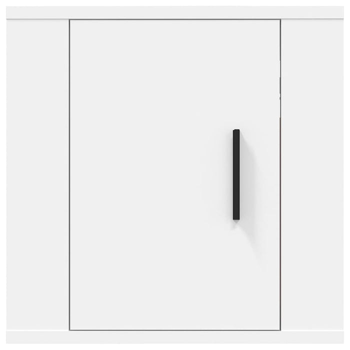 Dulap TV montat pe perete, alb, 40x34,5x40 cm - WALTI WALTI