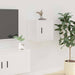 Dulap TV montat pe perete, alb, 40x34,5x40 cm - WALTI WALTI