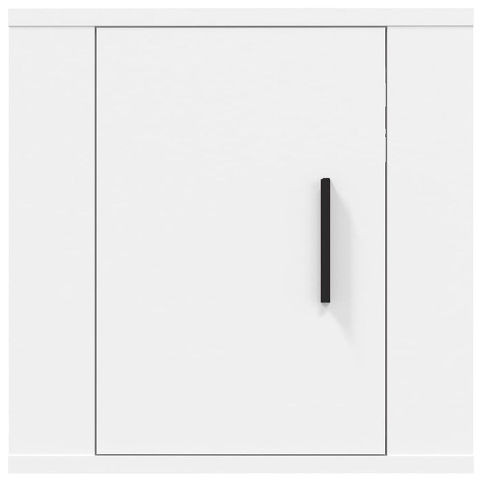 Dulapuri TV montate pe perete, 2 buc., alb, 40x34,5x40 cm - WALTI WALTI