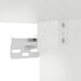 Dulapuri TV montate pe perete, 2 buc., alb, 40x34,5x40 cm - WALTI WALTI