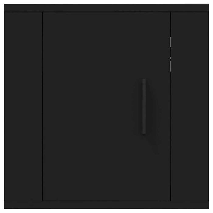 Dulap TV montat pe perete, negru, 40x34,5x40 cm - WALTI WALTI