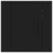 Dulap TV montat pe perete, negru, 40x34,5x40 cm - WALTI WALTI