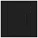 Dulapuri TV montate pe perete, 2 buc., negru, 40x34,5x40 cm - WALTI WALTI