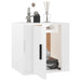 Dulapuri TV montate perete 2 buc. alb extralucios 40x34,5x40 cm - WALTI WALTI